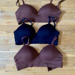 Brown and Black Bras for Everyday Comfort